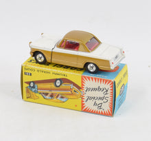 Corgi toys 231 Triumph Herald Virtually Mint/Nice box (shaped hubs) 'Weslake collection'