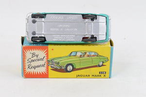 Corgi toys 238 Mark X Jaguar Very Near Mint/Boxed 'Weslake Collection'