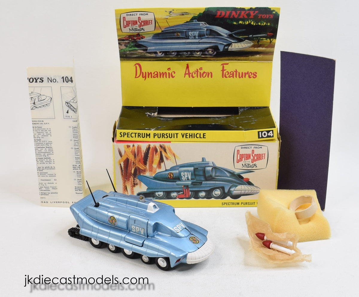 Dinky Toys 104 S.P.V 2nd is Virtually Mint/Boxed