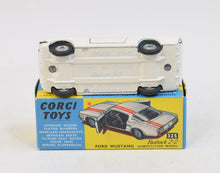 Corgi toys 325 Ford Mustang Virtually Mint/Boxed (cast hubs) 'Avonmore' Collection