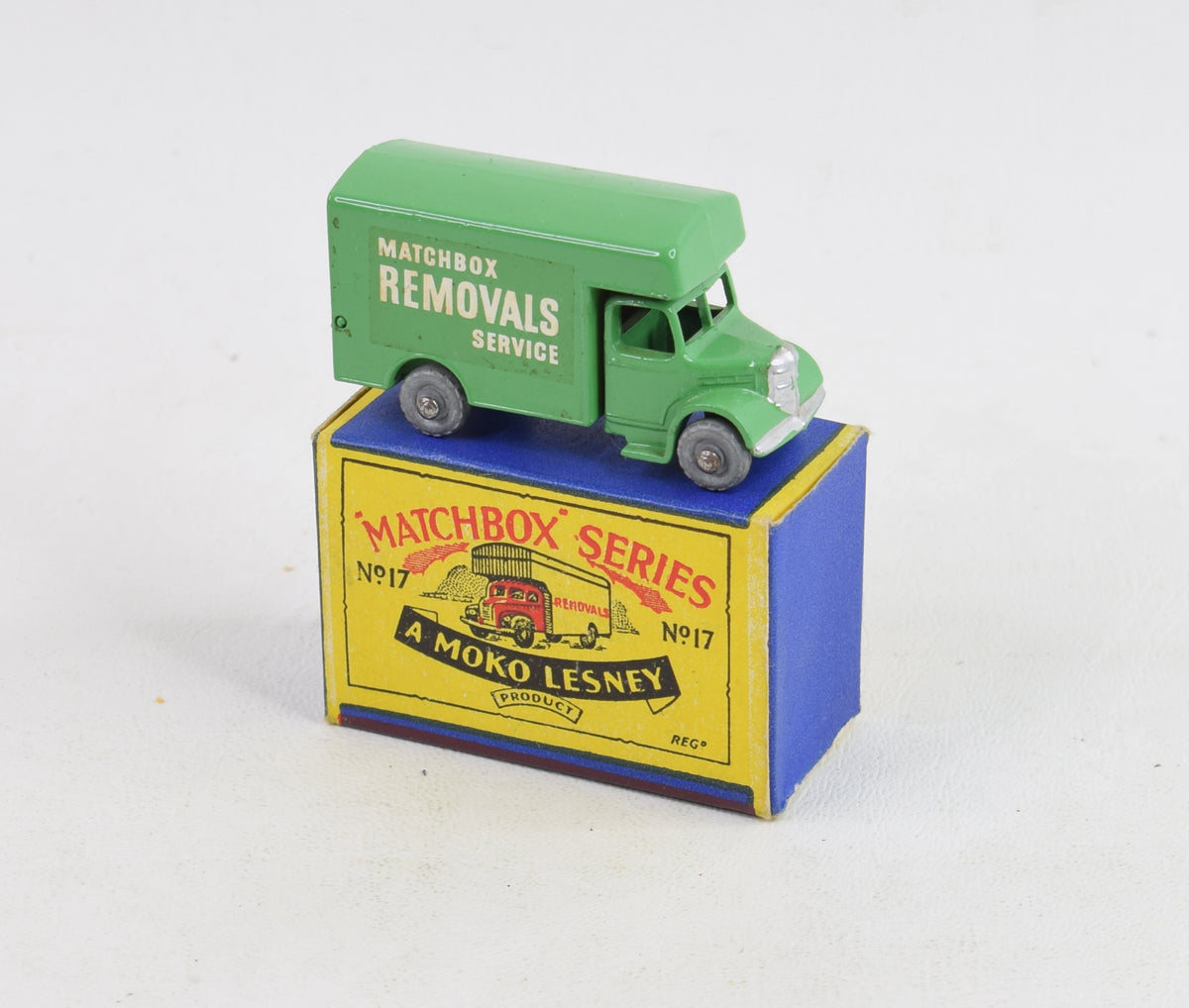 Matchbox Lesney 17 Removal van MW/B1Virtually Mint/Nice box