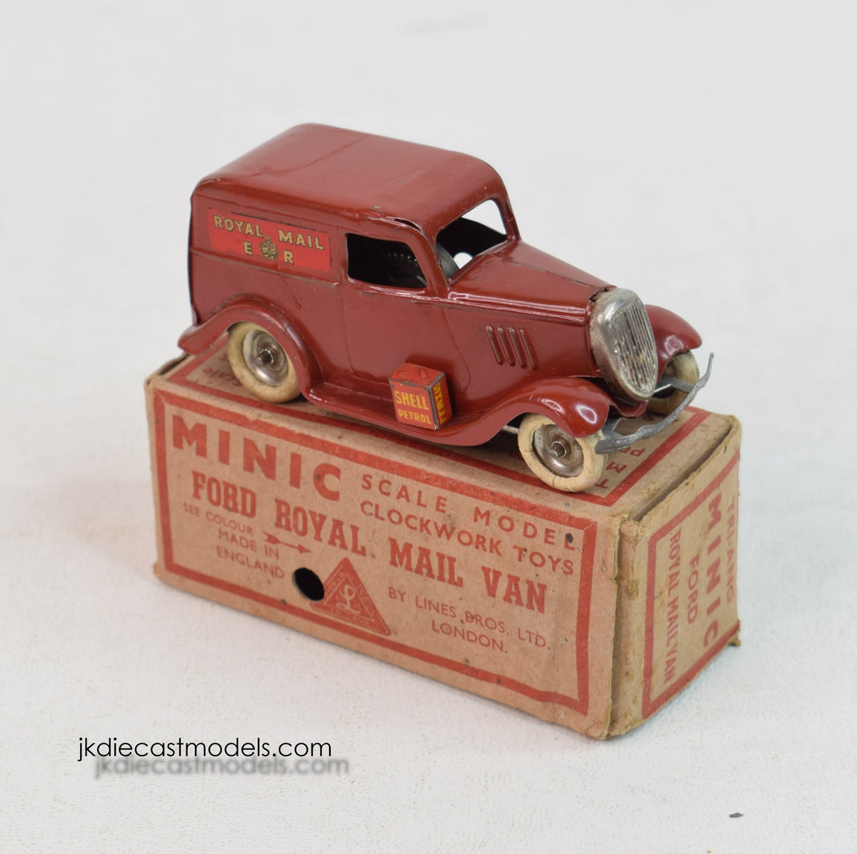 Pre war - Tri-ang Minic  No.3m Ford Royal Mail Van -  Virtually Mint/Boxed