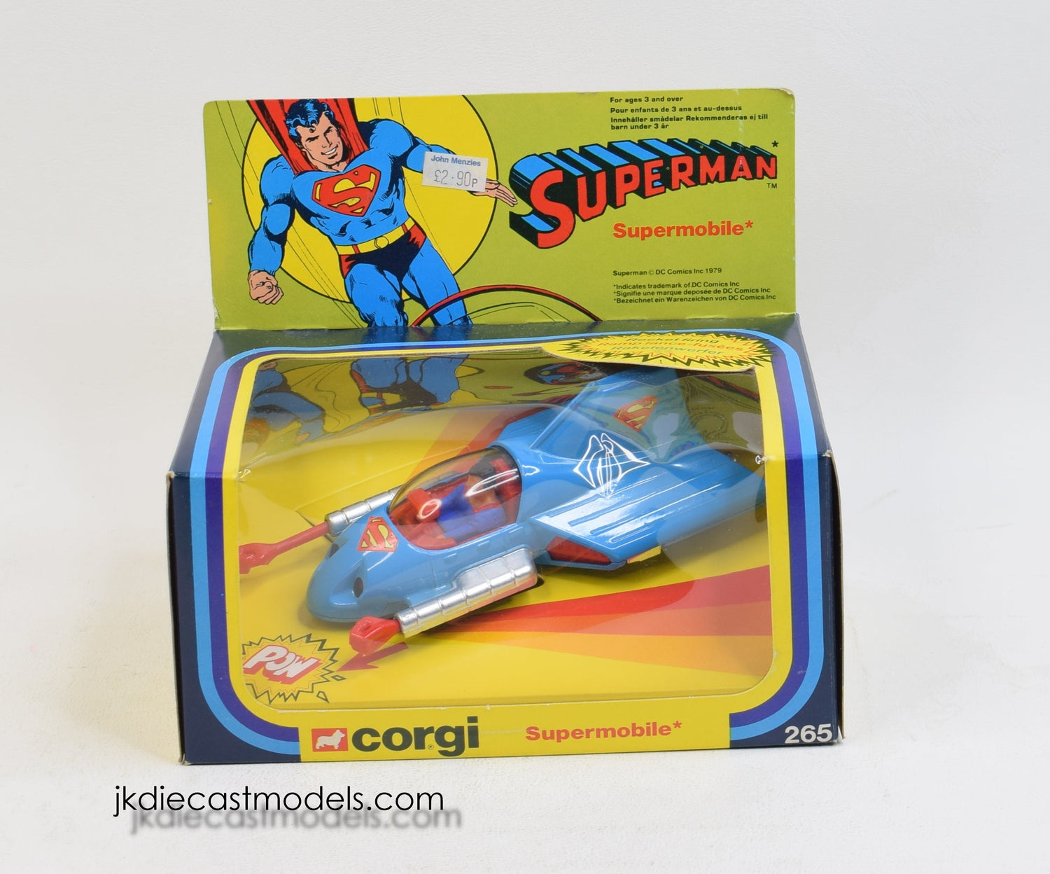 Corgi toys 265 Supermobile Mint/Nice box 'Kensington' Collection