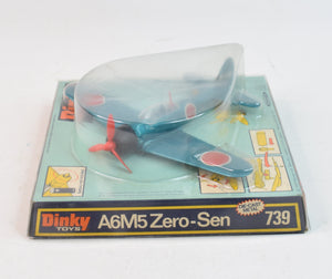 Dinky toys 739 A6M5 Zero-Sen Mint/Boxed