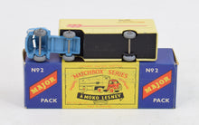 Matchbox Major pack No.2 Wall's lorry Virtually Mint/Nice box