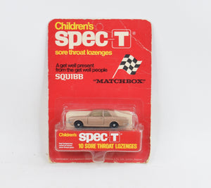 Matchbox Lesney No.25 d Ford Cortina (Spec-T card) M.O.C