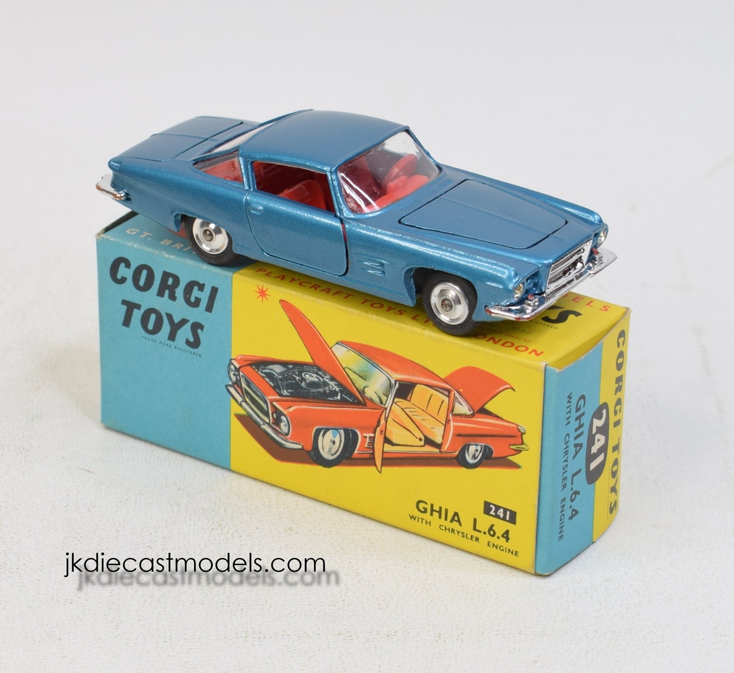 Corgi 1 Ghia 6.4 Virtually Mint/Nice box