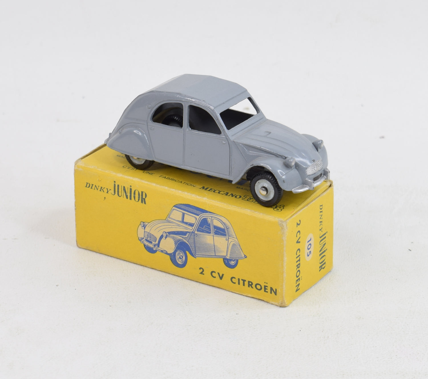 Dinky Junior 105 Citroen 2cv Very Near Mint/Boxed