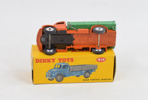 Dinky Toys 414 Rear Tipping  Wagon Virtually Mint/Boxed (Spun hubs) 'Stockbridge Collection' Part 2