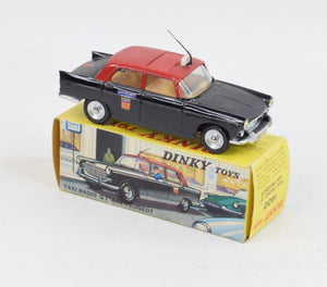 French Dinky 1400 Peugeot 404 Taxi Virtually Mint/Boxed