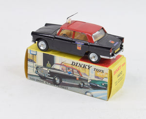 French Dinky 1400 Peugeot 404 Taxi Virtually Mint/Boxed