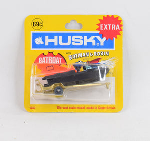 Husky model 1203 Batboat M.O.C (Rare card)