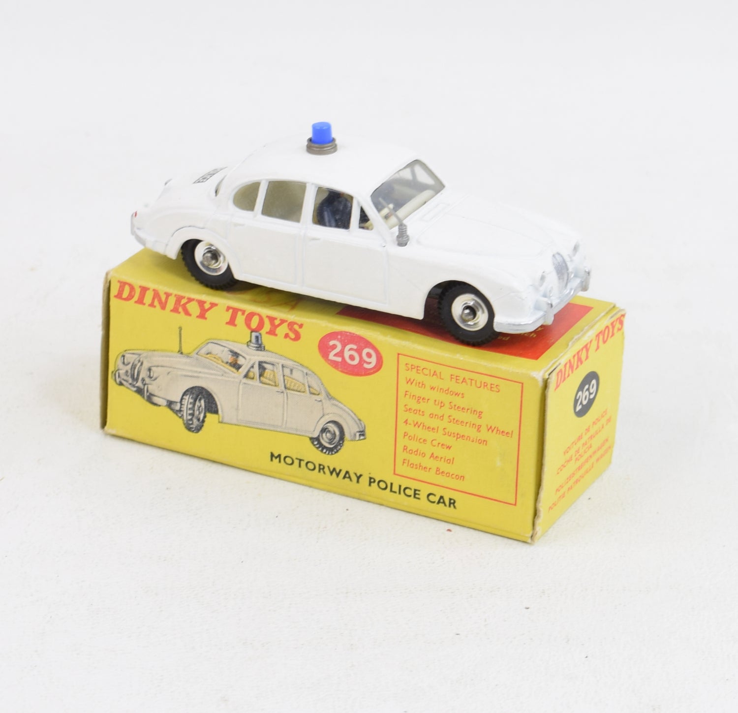 Dinky toys 269 Motorway Police Car Virtually Mint/Boxed