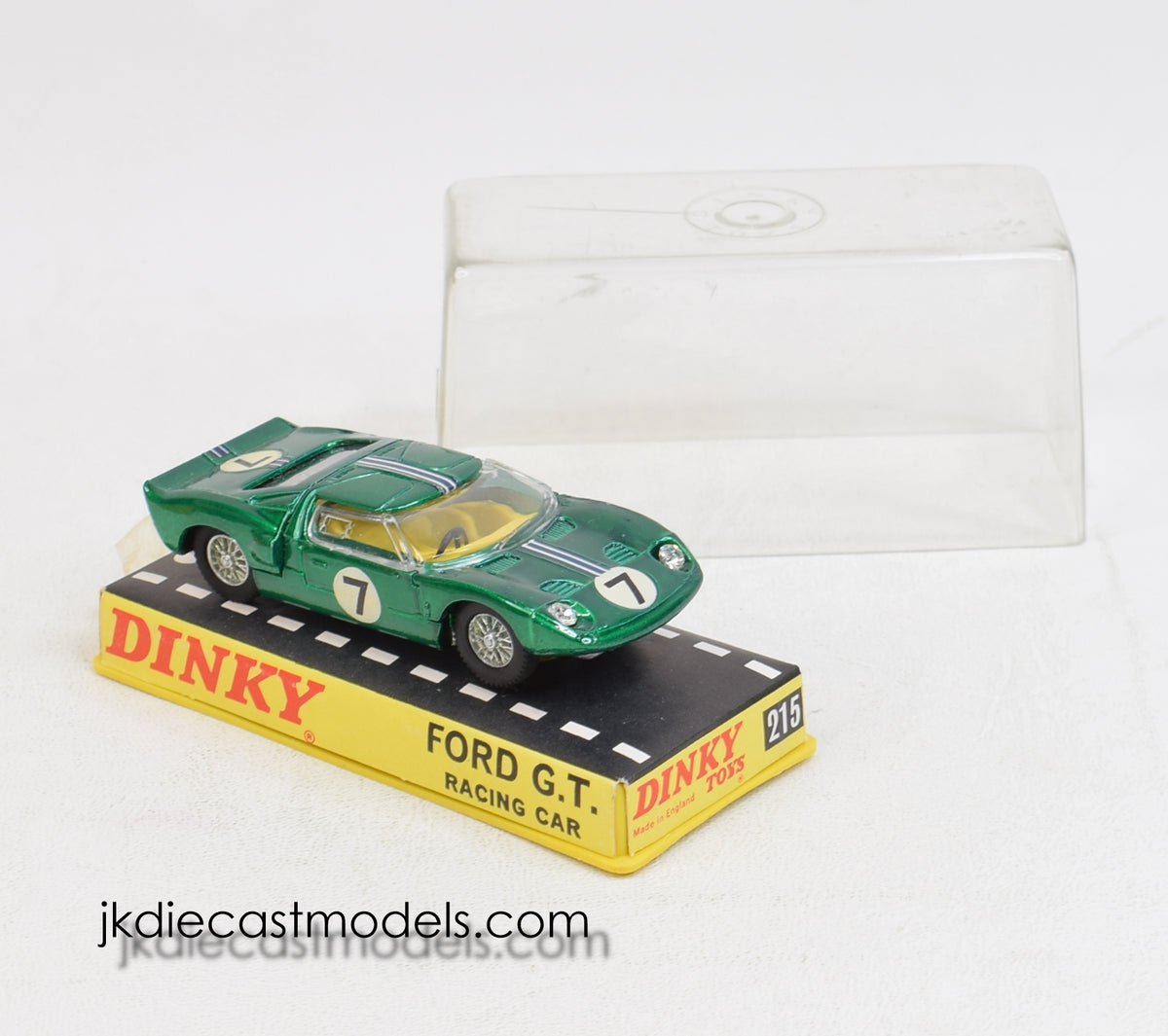 Dinky toy 215 Ford Racing car Virtually Mint/Boxed 'Avonmore' Collection