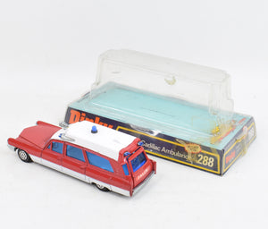 Dinky toys 288 Superior Cadillac Ambulance Danish Export 'Falck' Virtually Mint/Boxed  "The J. W Collection"