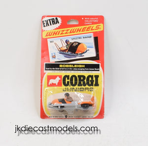 Corgi Junior 1012 James Bond Bobsleigh Mint/Nice blister ''The Winchester Collection''