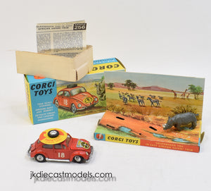 Corgi toys 256 VW East Africa Safari Virtually Mint/Nice box (Left Hand Drive) ''The Winchester Collection''