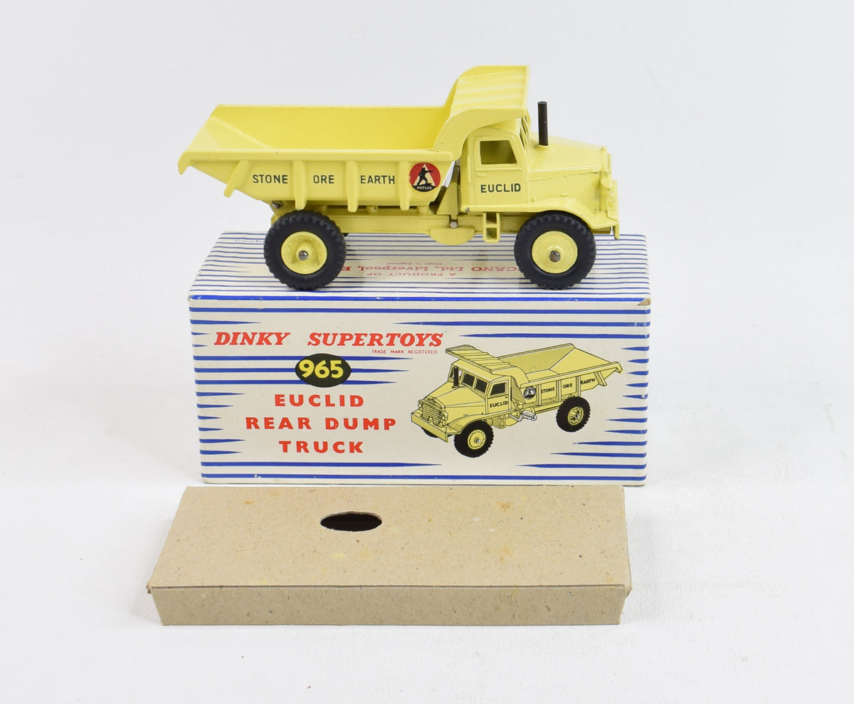 Dinky toys 965 Euclid Dump Truck Virtually Mint/Nice box