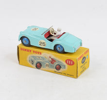 Dinky toys 111 Triumph Tr2 Very Near Mint/Boxed 'Stockbridge Collection'