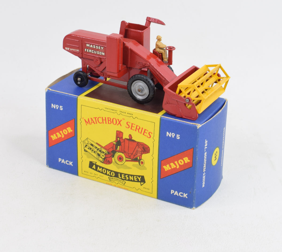 Matchbox Major pack No.5 Combine Virtually Mint/Nice box