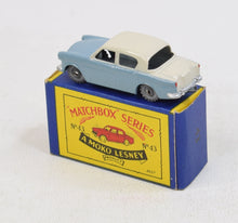 Matchbox Lesney 43 Hillman Minx MW/B2 box Virtually Mint/Lovely box