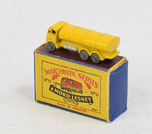Matchbox Lesney 11 ERF Tanker MW/B1 Virtually Mint/Boxed