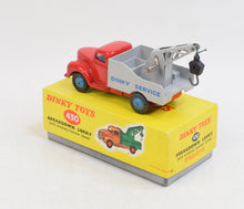 Dinky Toys 430 Commer Breakdown Virtually Mint/Boxed (rare blue metal hubs)