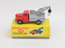 Dinky Toys 430 Commer Breakdown Virtually Mint/Boxed (rare blue metal hubs)