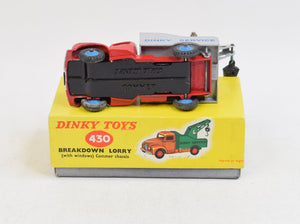 Dinky Toys 430 Commer Breakdown Virtually Mint/Boxed (rare blue metal hubs)