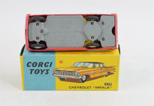 Corgi toys 220 Chevrolet Impala Virtually Mint/Nice box