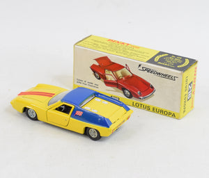 Dinky toy 218 Lotus Europa Virtually Mint/Nice box