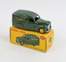 Dinky Toys 472 Austin Van "Raleigh Cycles" Virtually Mint/Lovely box