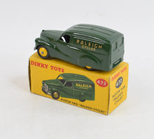 Dinky Toys 472 Austin Van "Raleigh Cycles" Virtually Mint/Lovely box