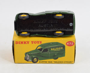 Dinky Toys 472 Austin Van "Raleigh Cycles" Virtually Mint/Lovely box