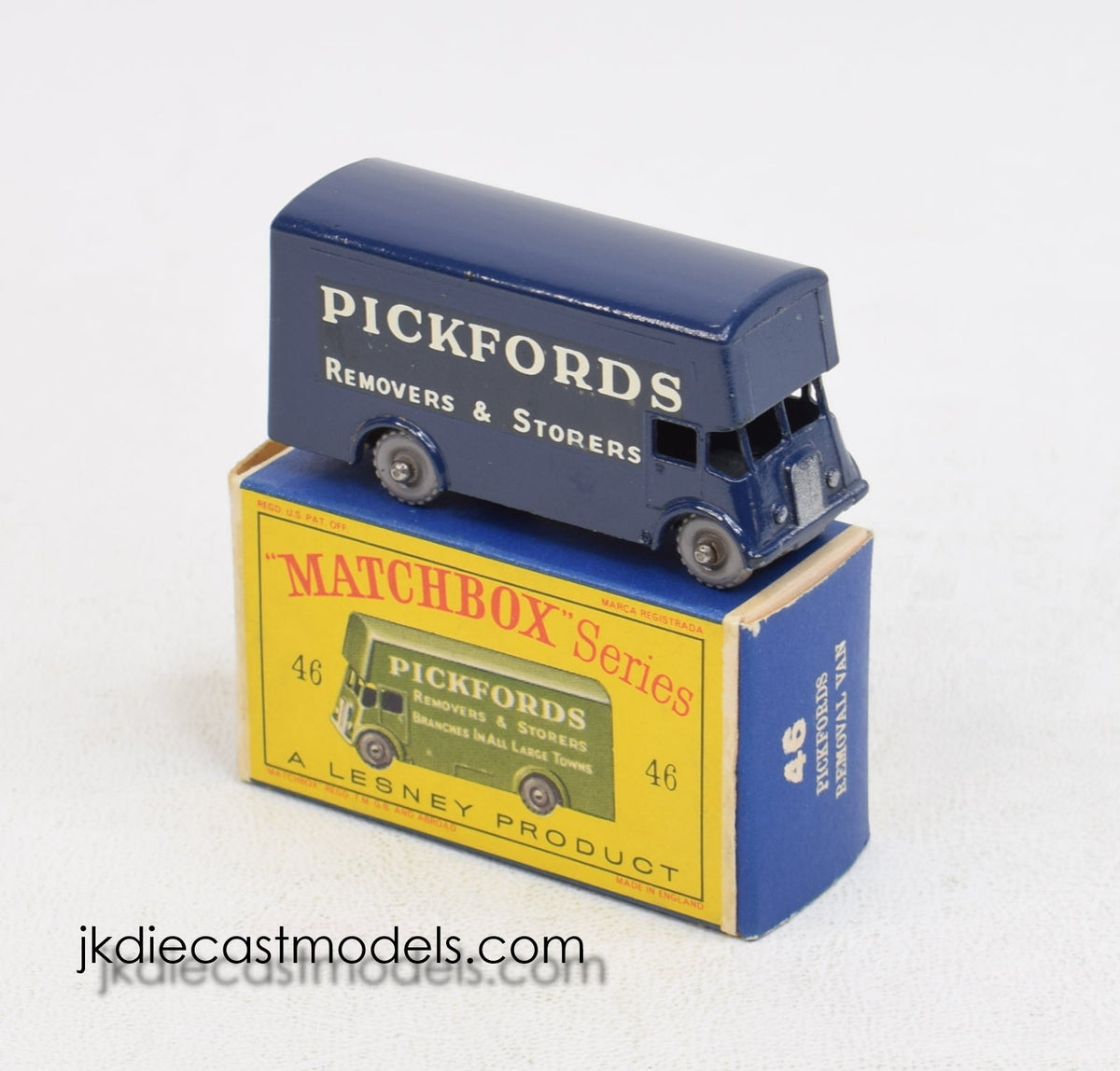 Matchbox Lesney 46 Pickfords Removal van GPW/D box Virtually Mint/Nice box (Rarer decal version)
