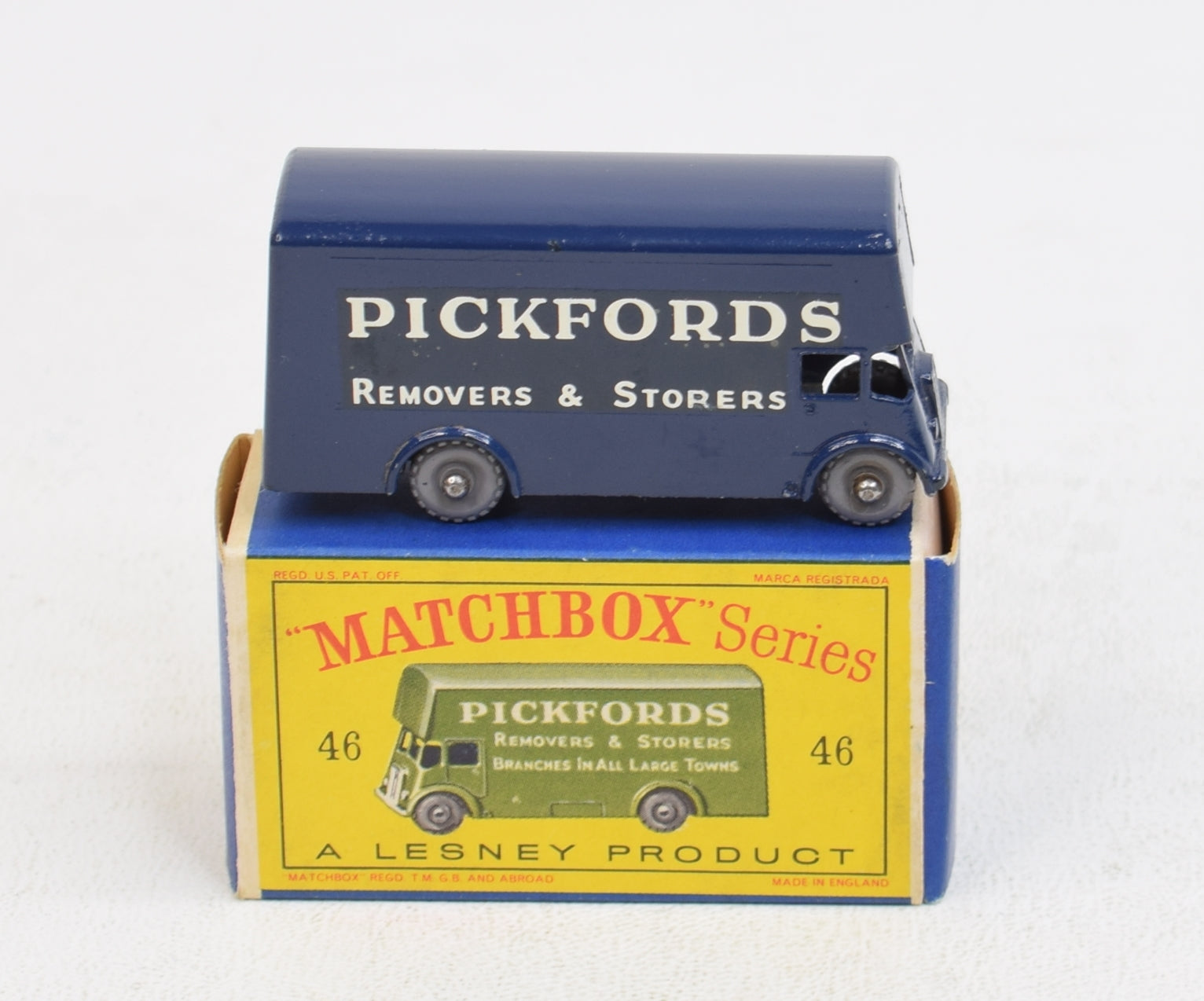 Vintage Lesney Matchbox #46 Pickford Removal Van - 1960