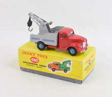 Dinky Toys 430 Commer Breakdown Virtually Mint/Boxed (blue metal hubs)