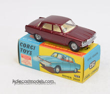Corgi toys 252 Rover 2000 Virtually Mint/Boxed (Cast hubs)