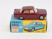 Corgi toys 252 Rover 2000 Virtually Mint/Boxed (Cast hubs)