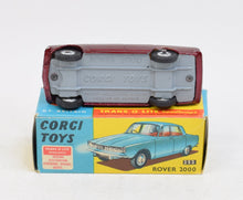Corgi toys 252 Rover 2000 Virtually Mint/Boxed (Cast hubs)