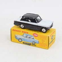 Dinky Toys 189 Triumph Herald 'Promotional' Virtually Mint/Boxed (Black & White)