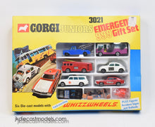 Corgi Juniors 3021 Emergency 999 gift set Virtually Mint/Boxed