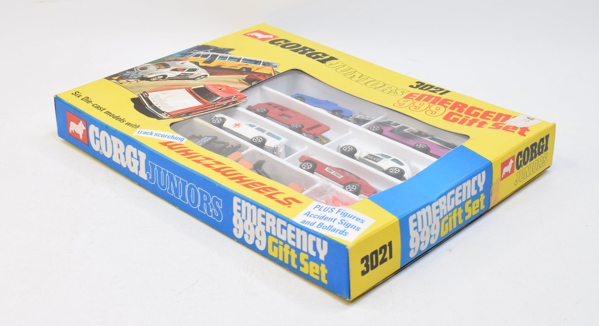 Corgi Juniors 3021 Emergency 999 gift set Virtually Mint/Boxed