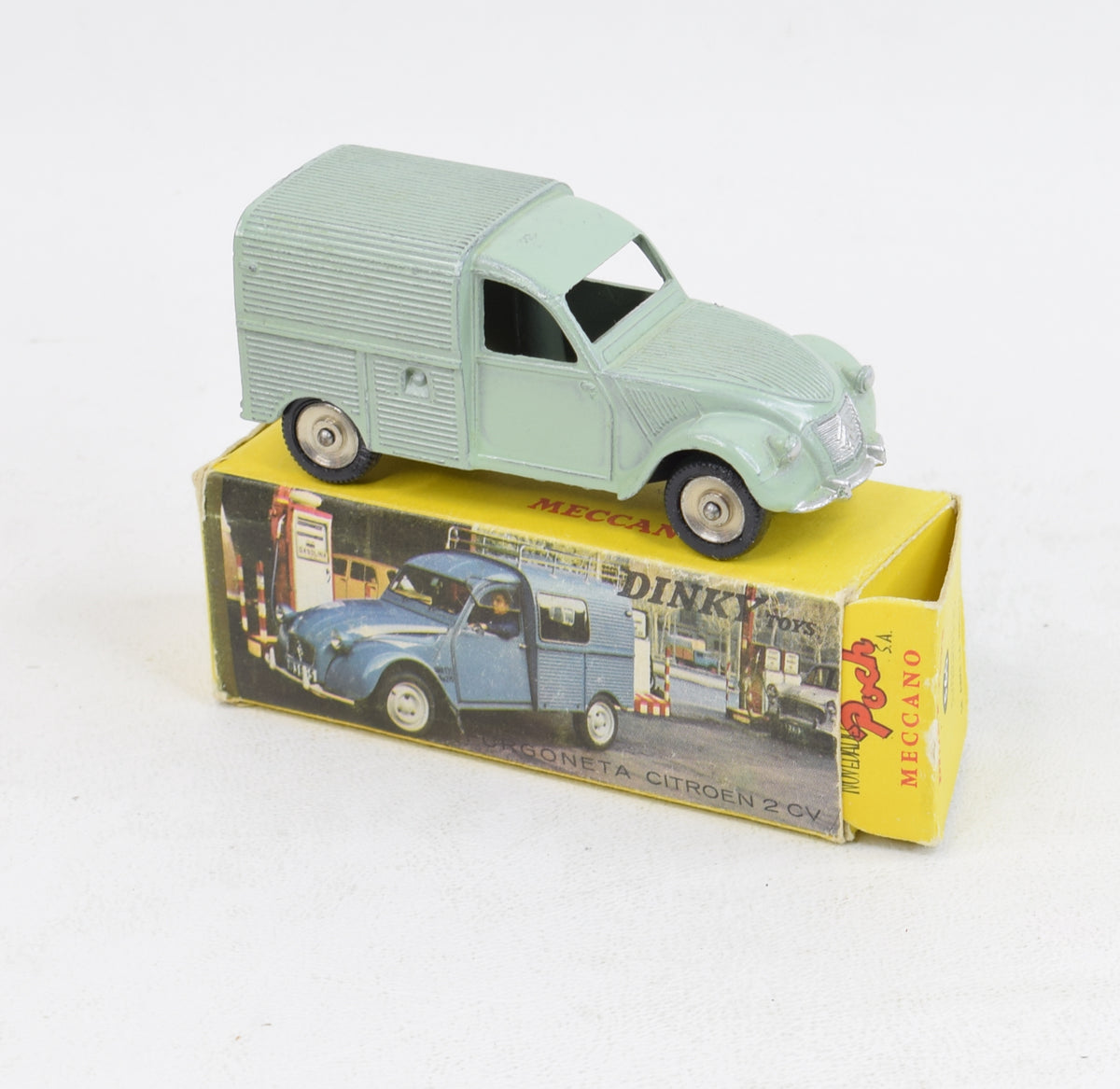 French Dinky 560 Citroen 2cv Fourgonette - Very Near Mint/Boxed 'Webb Collection'