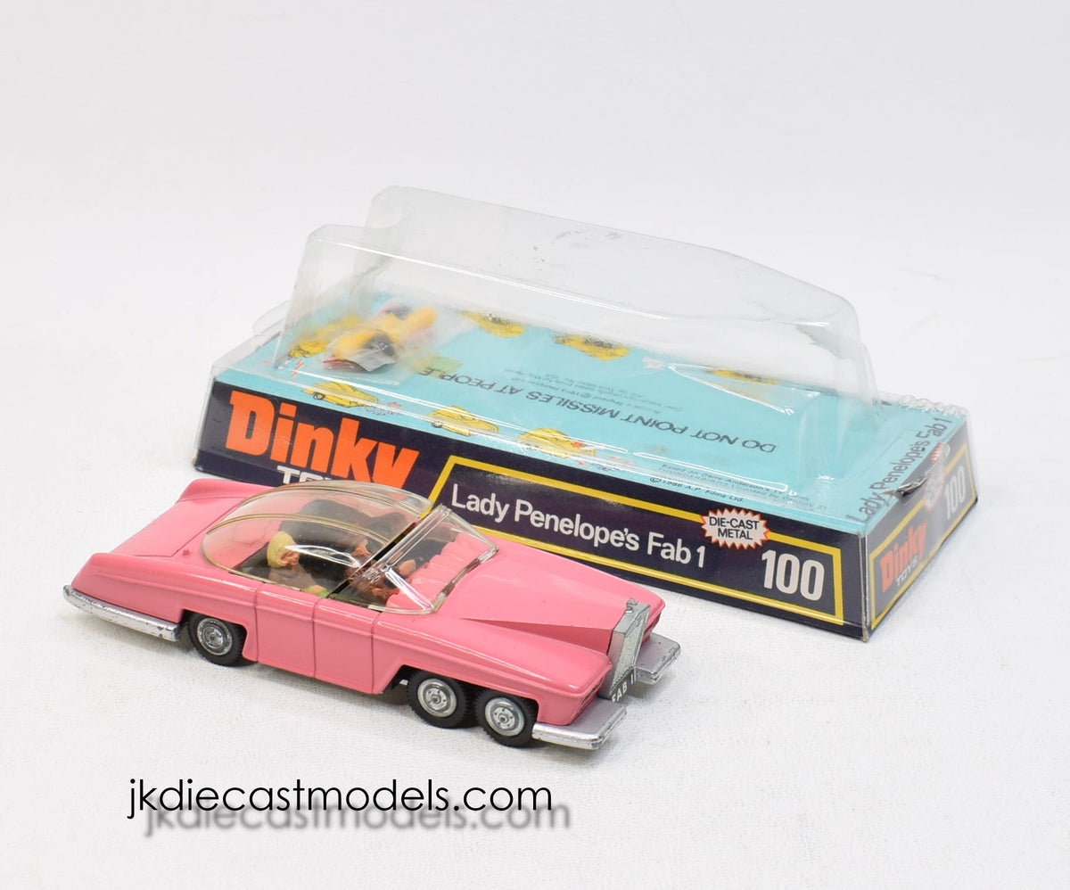 Dinky toys 100 Fab 1 Virtually Mint/Boxed (Black interior) ''The Winchester Collection''