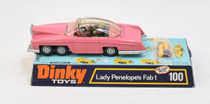 Dinky toys 100 Fab 1 Virtually Mint/Boxed (Black interior) ''The Winchester Collection''