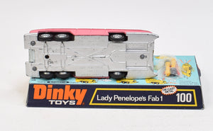 Dinky toys 100 Fab 1 Virtually Mint/Boxed (Black interior) ''The Winchester Collection''