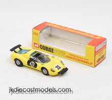 Corgi toys 344 Ferrari 206 Dino Virtually Mint/Nice box ''The Winchester Collection''