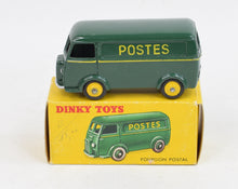 French dinky 25bv Fourgon Postal Virtually Mint/Boxed (Dual numbered box)