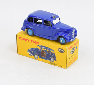 Dinky Toys 254 Austin Taxi Virtually Mint/Lovely box 'Lansdown Collection'